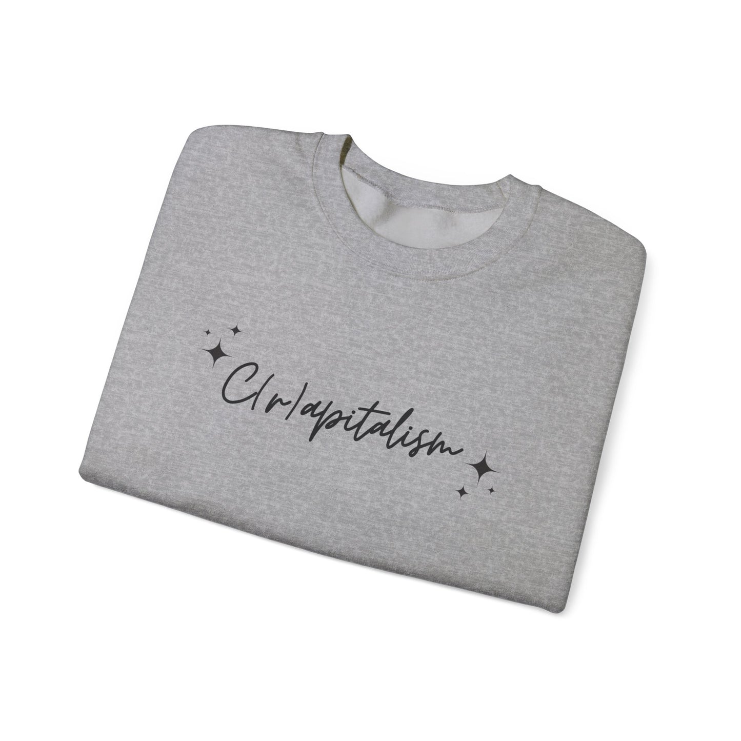 ✨ Script Crapitalism - Unisex Heavy Blend™ Crewneck Sweatshirt