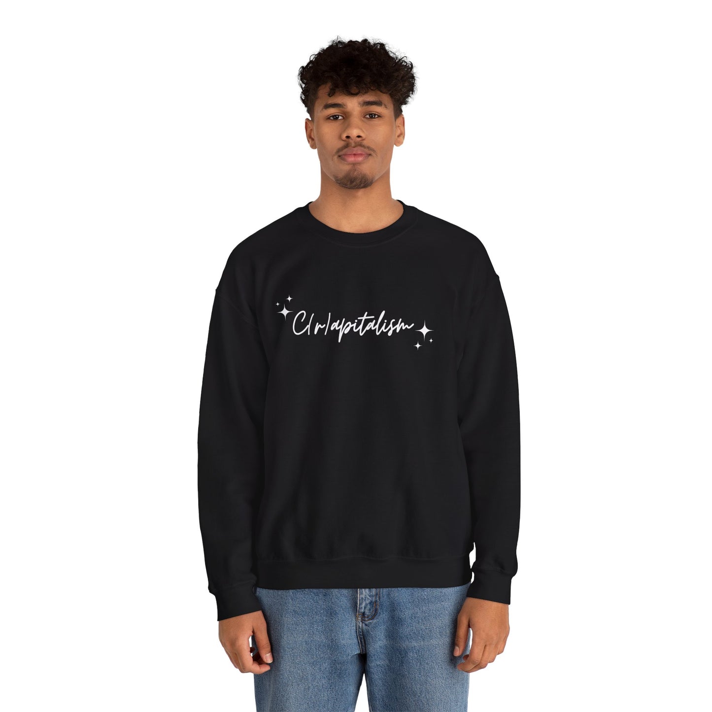 ✨ Script Crapitalism - Unisex Heavy Blend™ Crewneck Sweatshirt