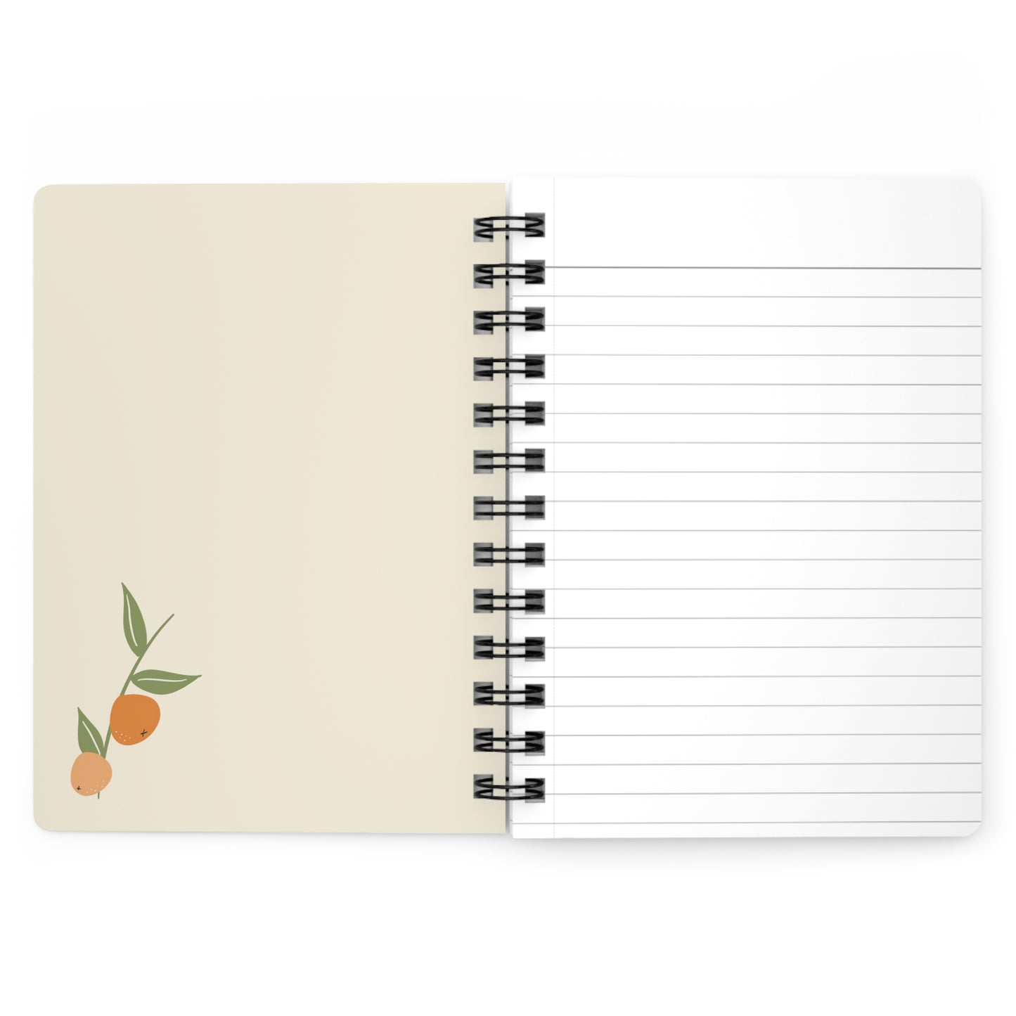 Oranges “Glow Up” Spiral Notebook