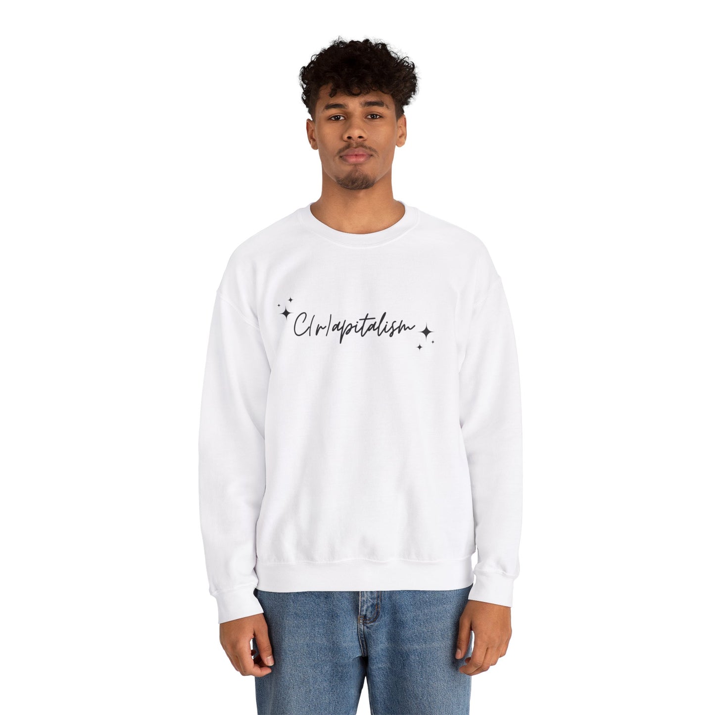 ✨ Script Crapitalism - Unisex Heavy Blend™ Crewneck Sweatshirt