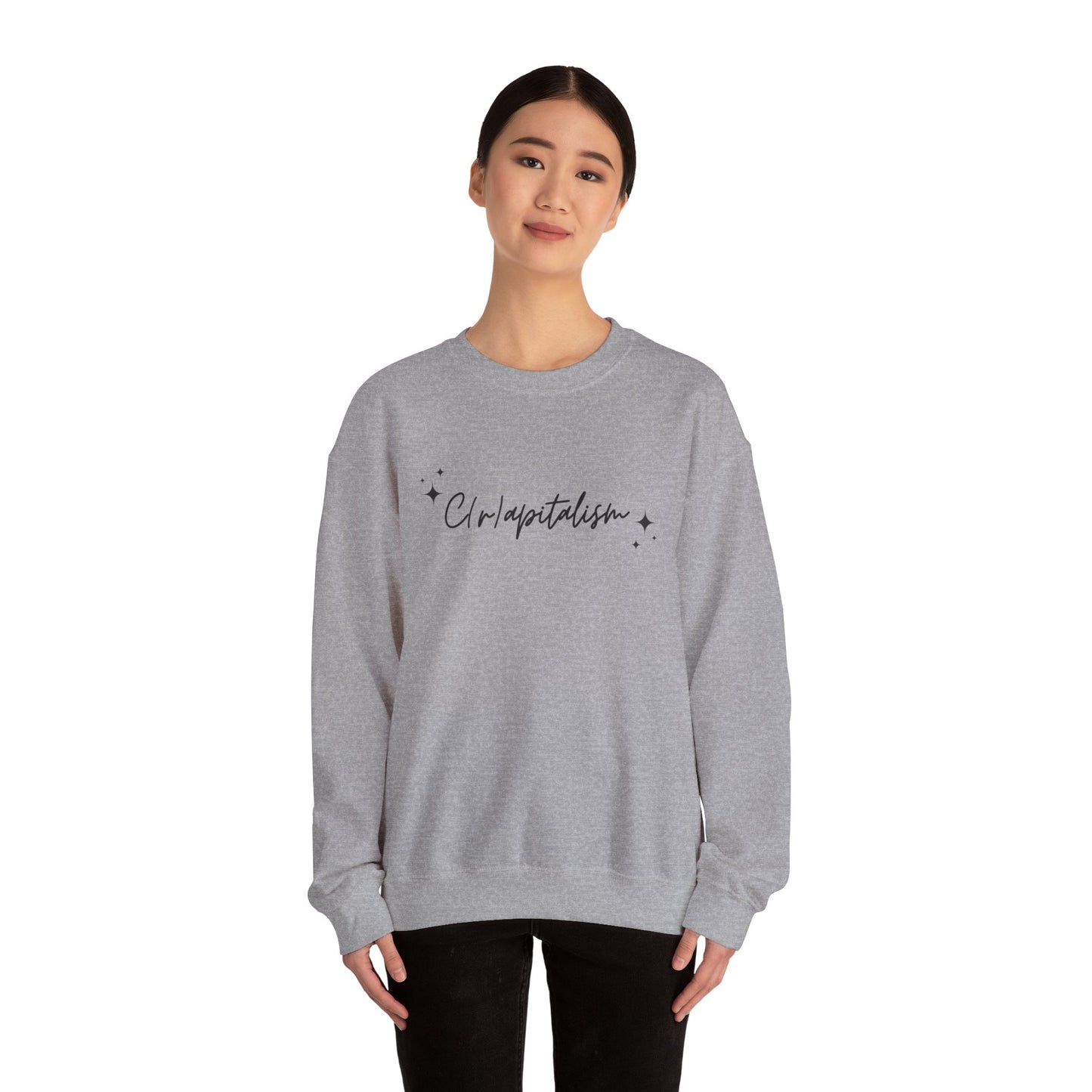 ✨ Script Crapitalism - Unisex Heavy Blend™ Crewneck Sweatshirt