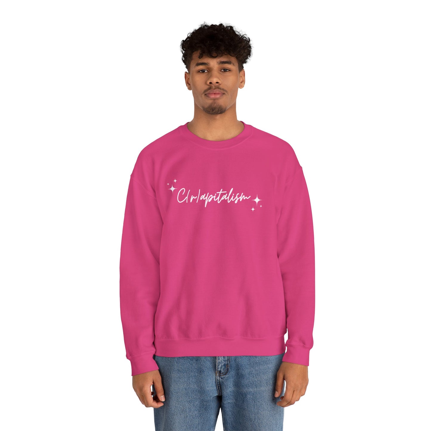 ✨ Script Crapitalism - Unisex Heavy Blend™ Crewneck Sweatshirt