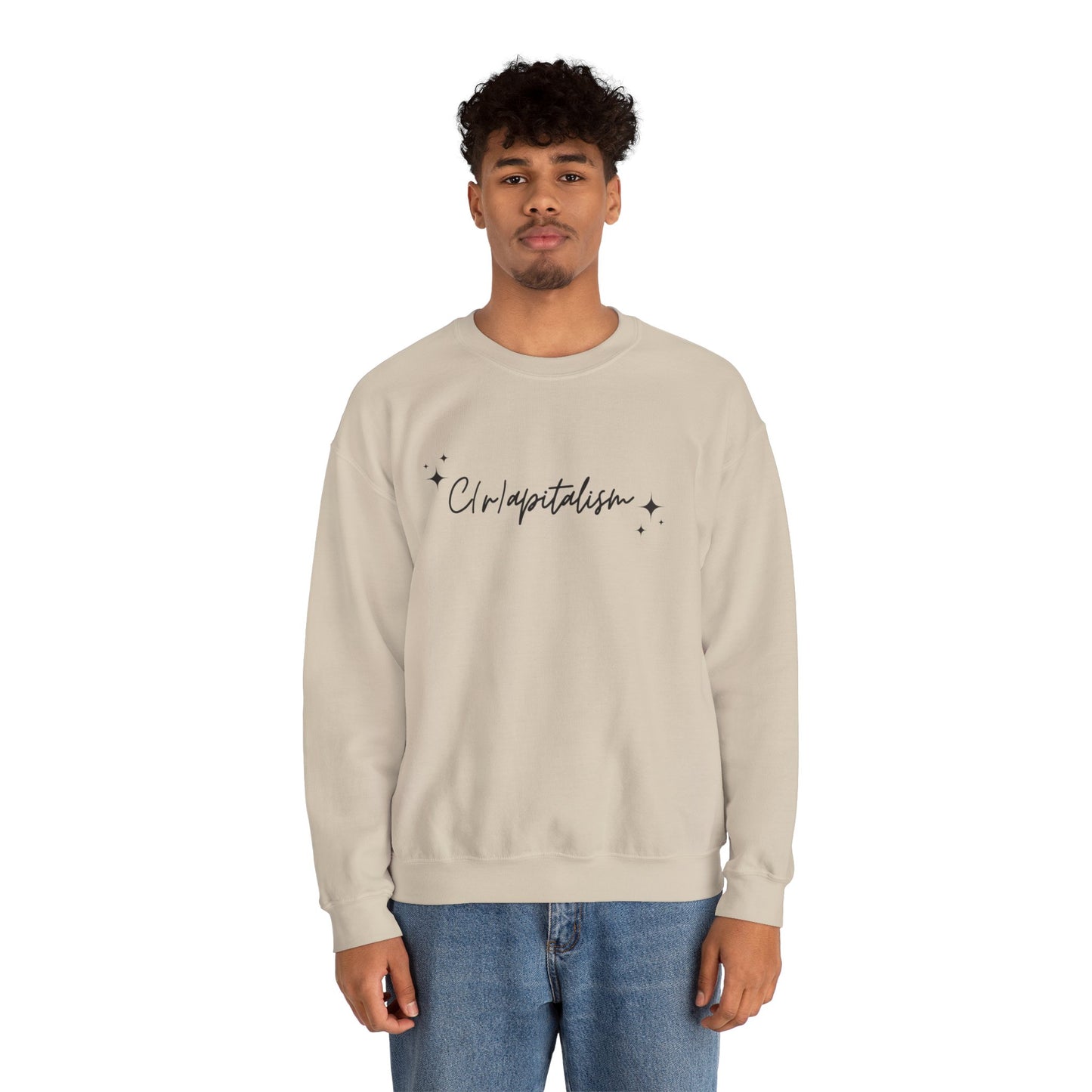 ✨ Script Crapitalism - Unisex Heavy Blend™ Crewneck Sweatshirt