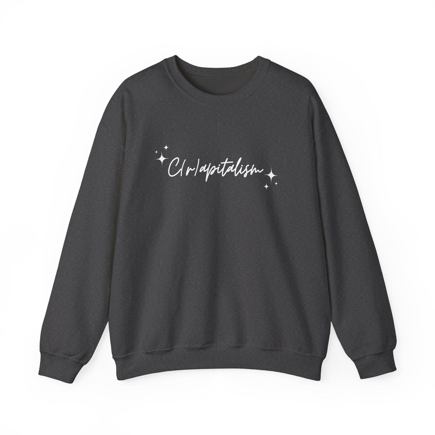✨ Script Crapitalism - Unisex Heavy Blend™ Crewneck Sweatshirt