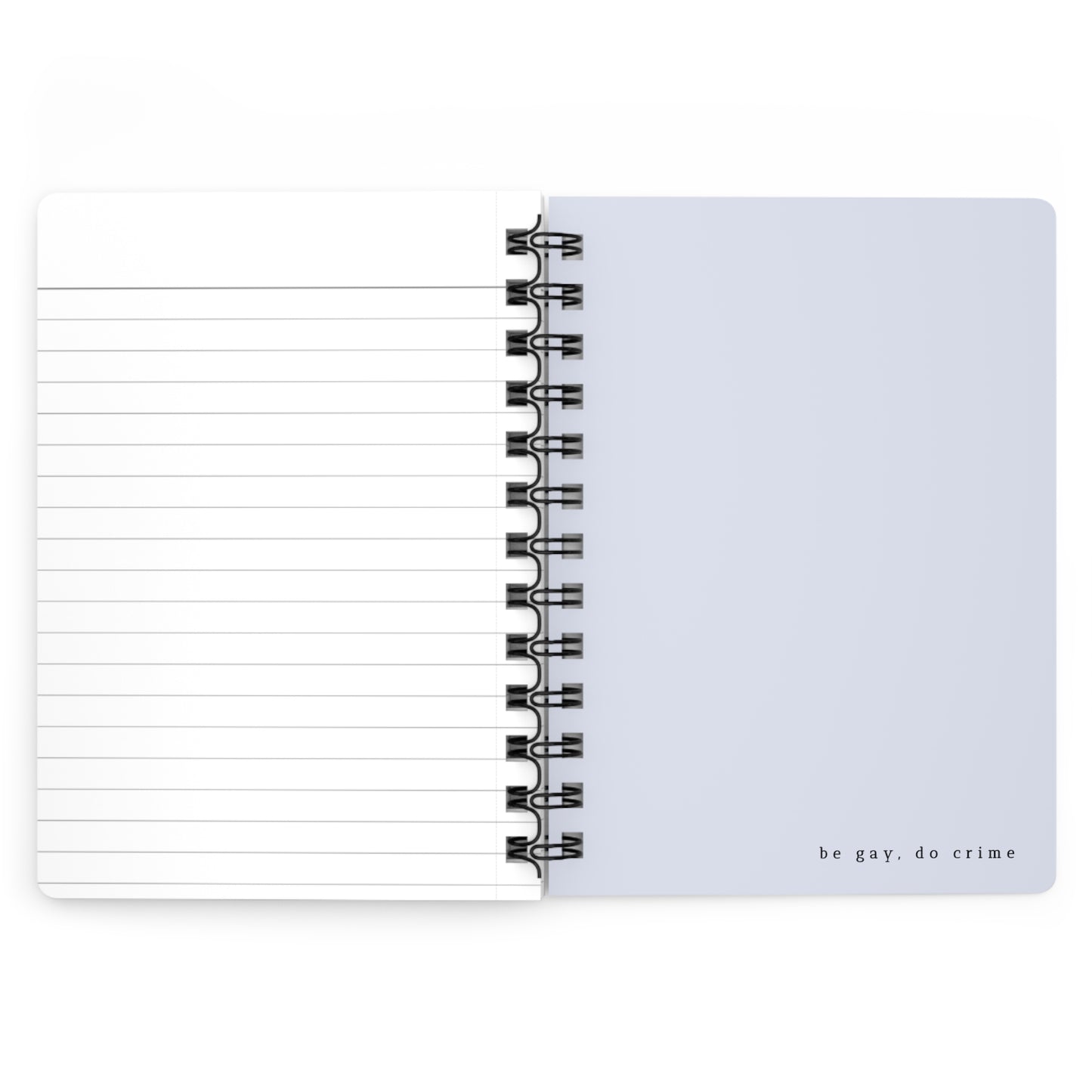 "Pansy Reclamation" Spiral Notebook