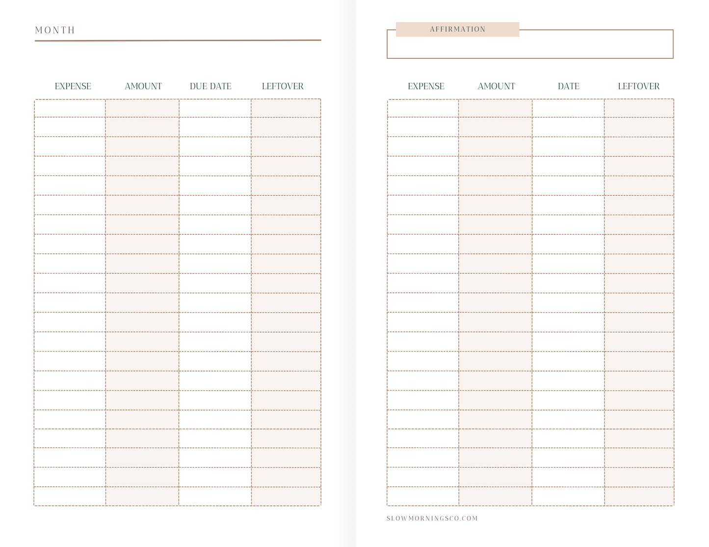 Undated Goal Planner - Physical Product, Coil Bound