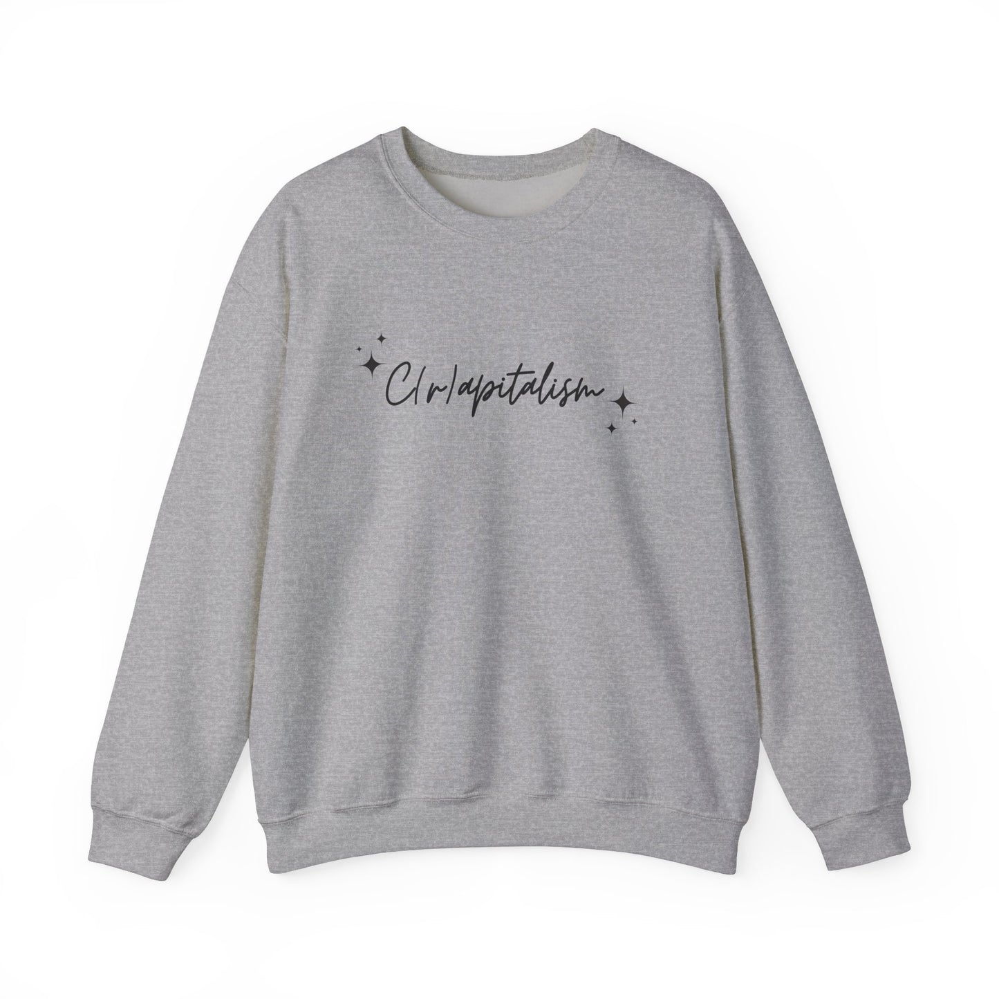 ✨ Script Crapitalism - Unisex Heavy Blend™ Crewneck Sweatshirt