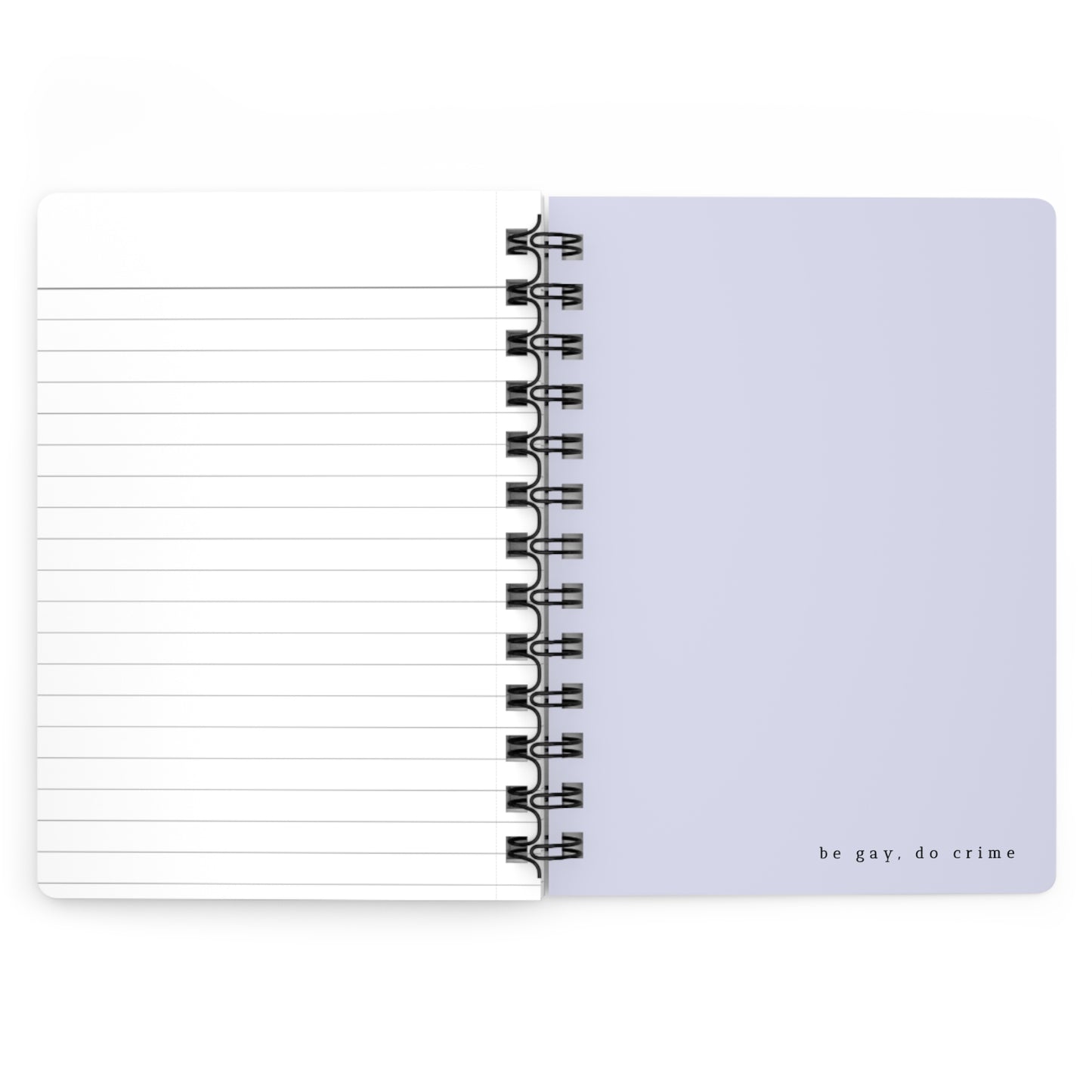 "Lavender Pride" Spiral Notebook