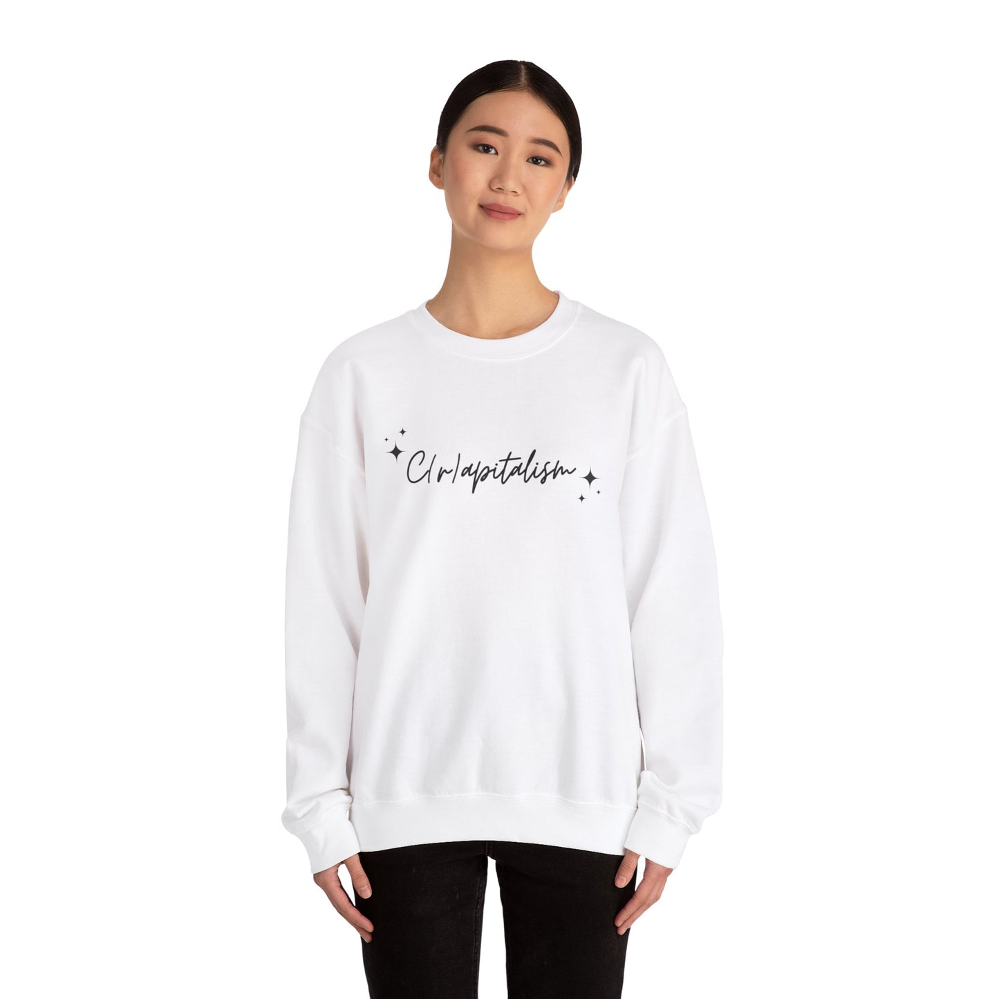 ✨ Script Crapitalism - Unisex Heavy Blend™ Crewneck Sweatshirt