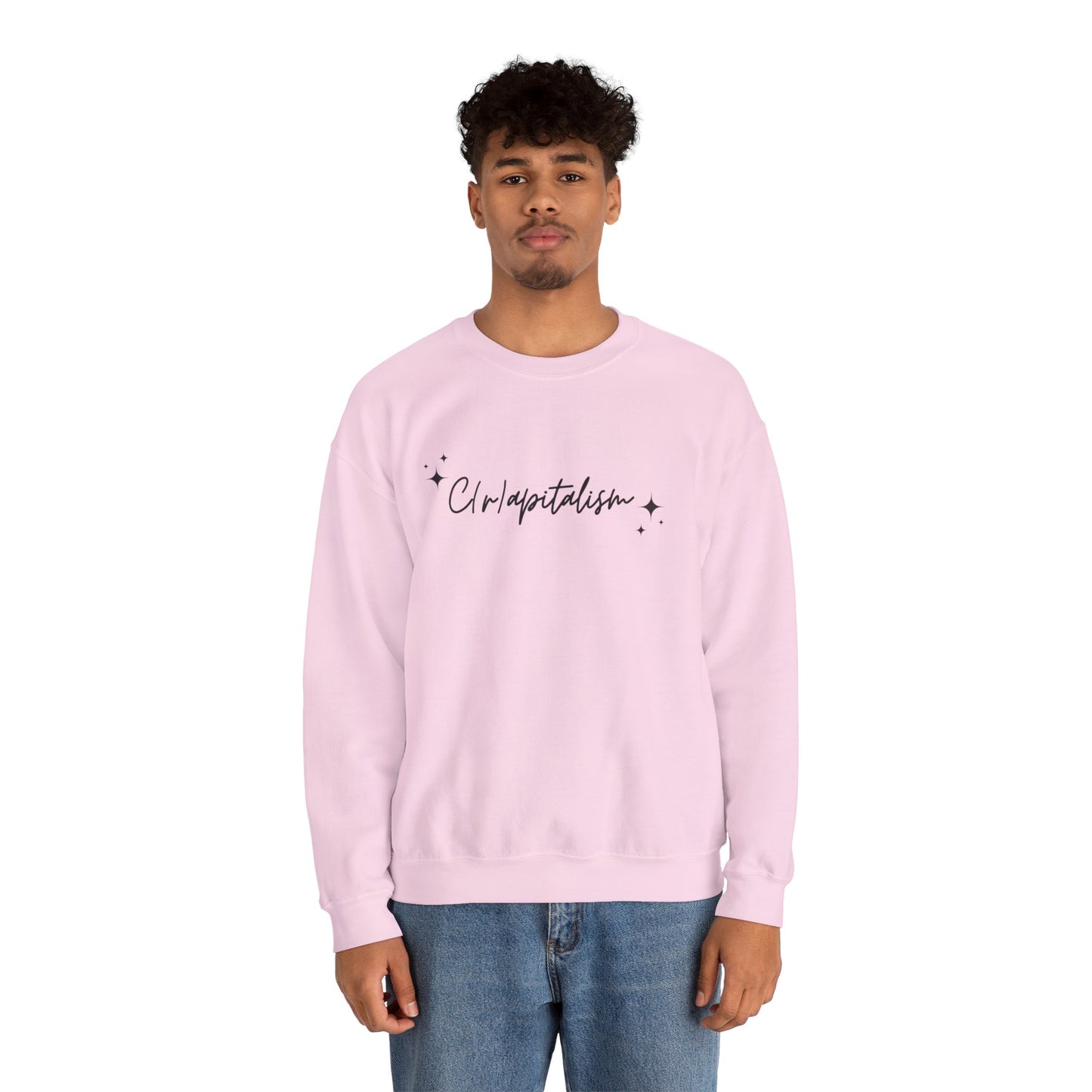 ✨ Script Crapitalism - Unisex Heavy Blend™ Crewneck Sweatshirt