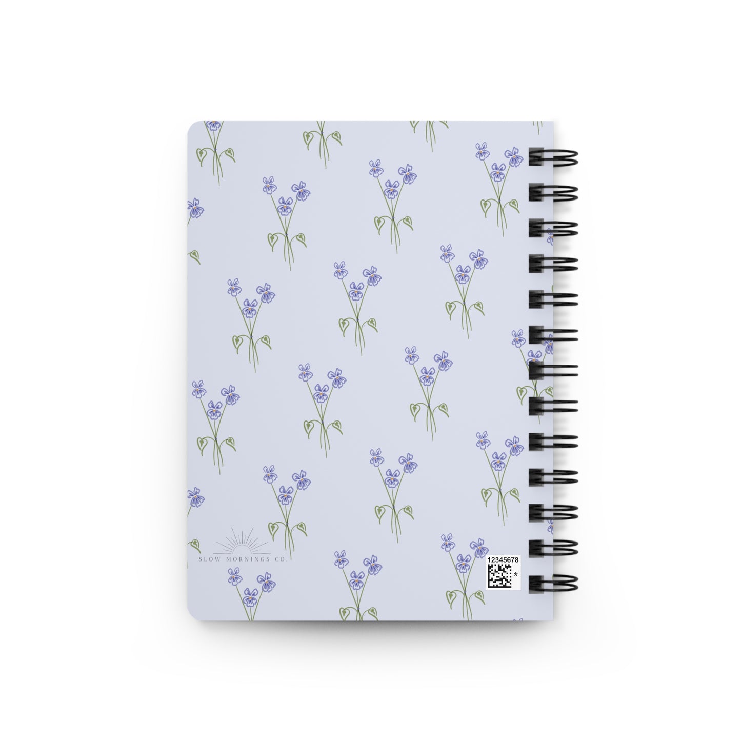 "Violet Hearts" Spiral Notebook