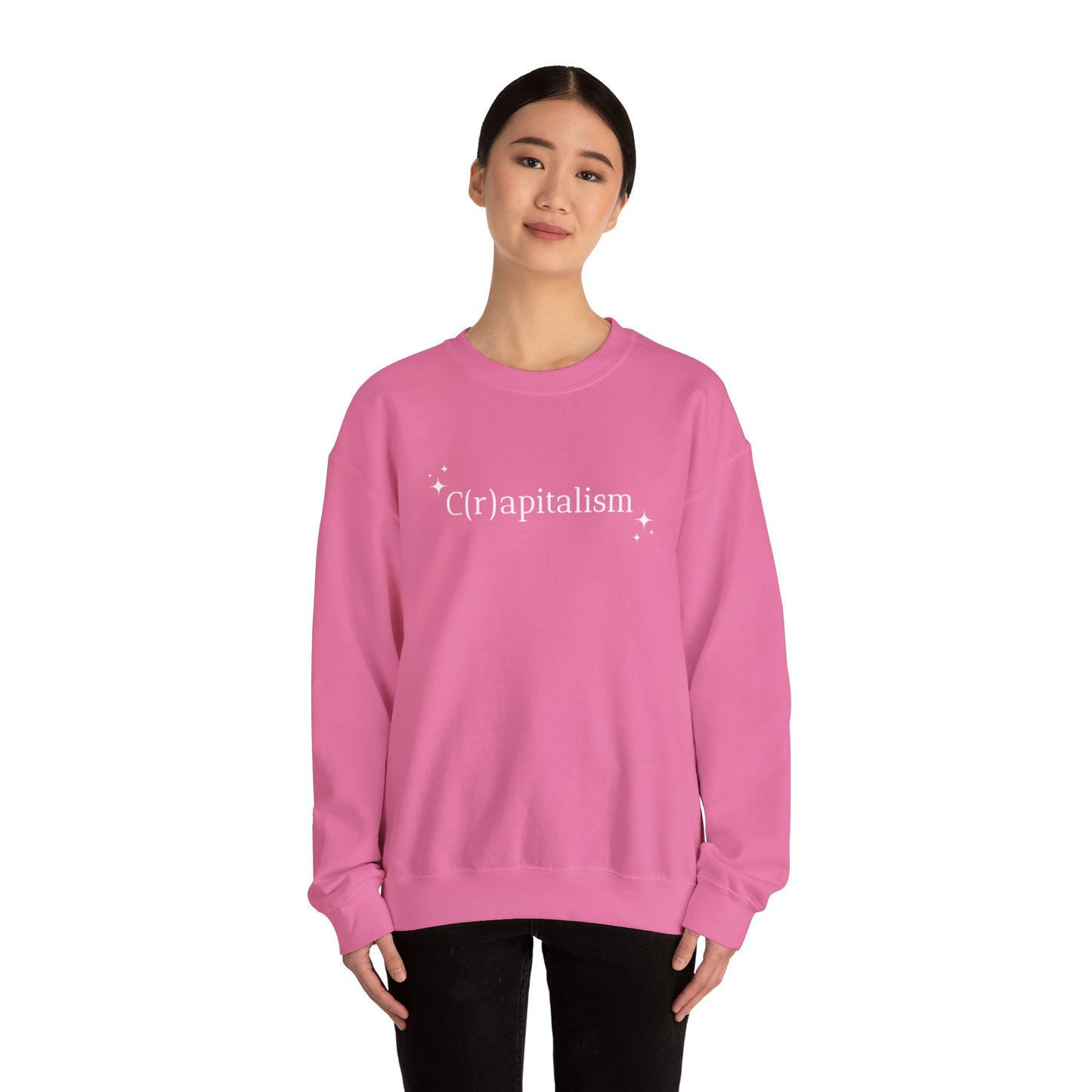 ✨ Crapitalism - Unisex Heavy Blend™ Crewneck Sweatshirt