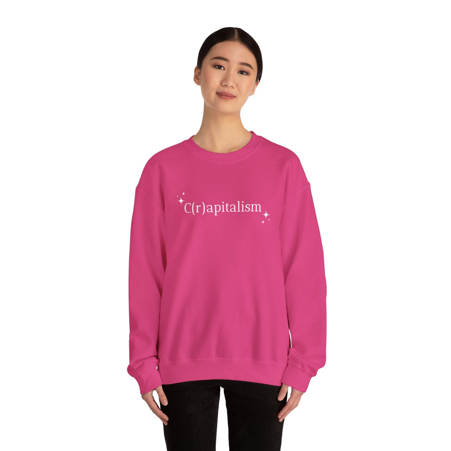 ✨ Crapitalism - Unisex Heavy Blend™ Crewneck Sweatshirt