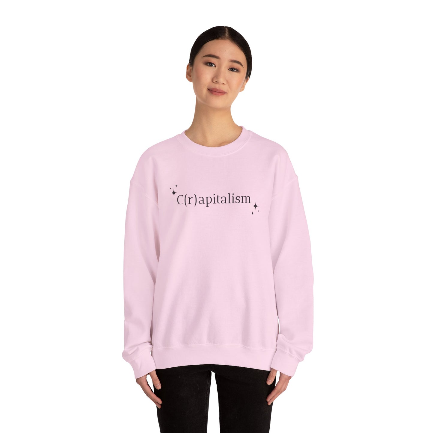 ✨ Crapitalism - Unisex Heavy Blend™ Crewneck Sweatshirt